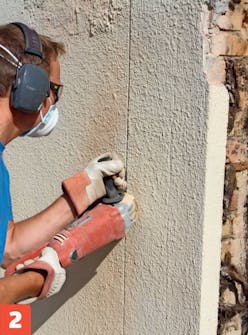 Uuden oviaukon tekeminen ulkoseinään Uuden oviaukon tekeminen ulkoseinään